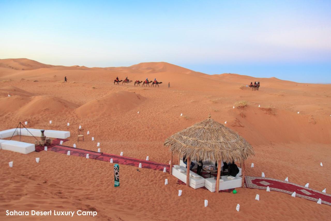 Sahara Desert Luxury Camp Merzuga Kültér fotó
