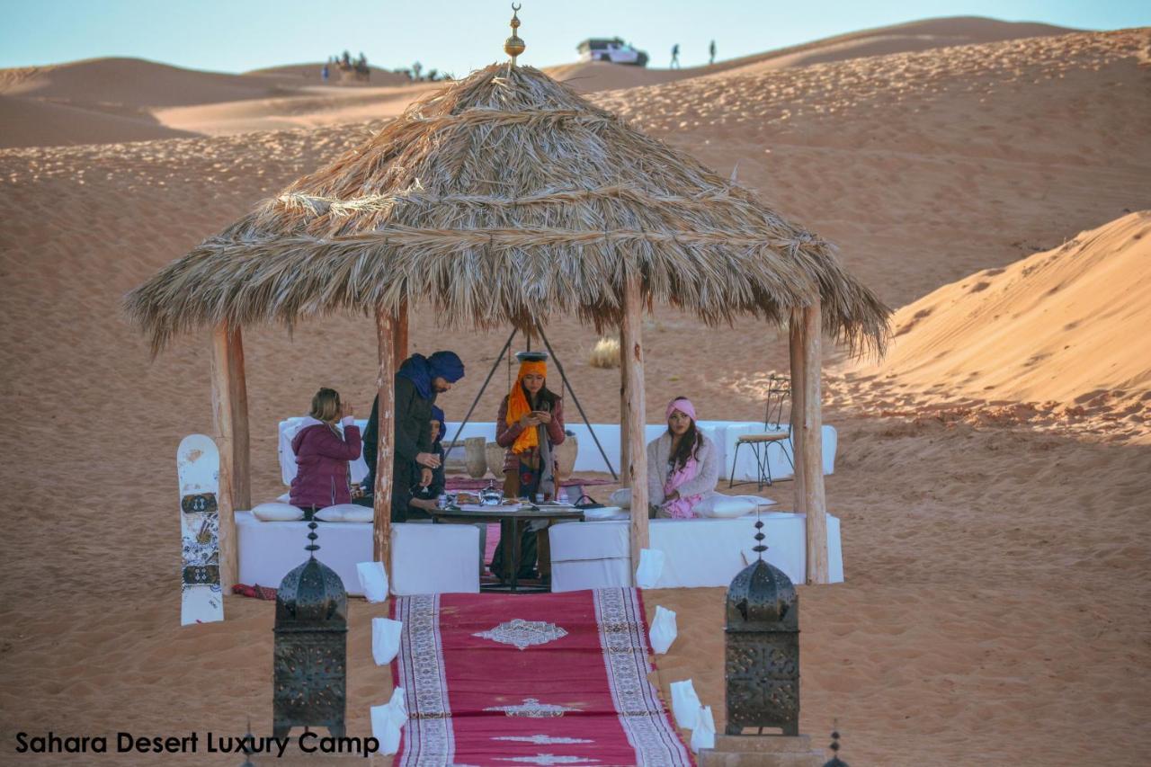 Sahara Desert Luxury Camp Merzuga Kültér fotó